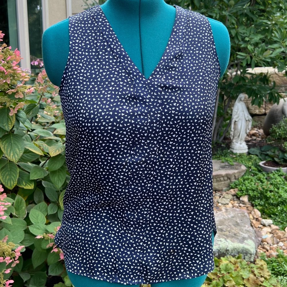 Sleeveless blouse, Banana Republic, Small